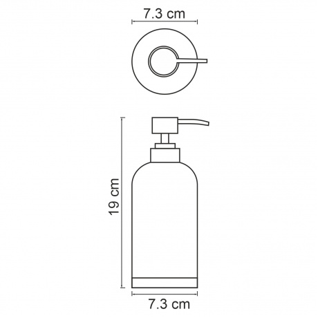 Дозатор WasserKRAFT  K-6199 9070299 - фото 3