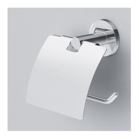 Держатель для туалетной бумаги с крышкой AM.PM X-Joy A85A341400 X-Joy хром - фото 2