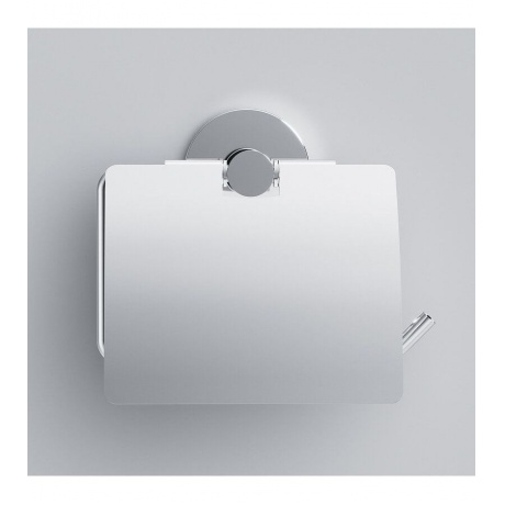 Держатель для туалетной бумаги с крышкой AM.PM X-Joy A85A341400 X-Joy хром - фото 3