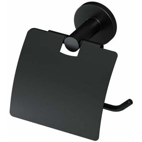 Держатель для туалетной бумаги с крышкой AM.PM X-Joy A85A341422 X-Joy черный - фото 1