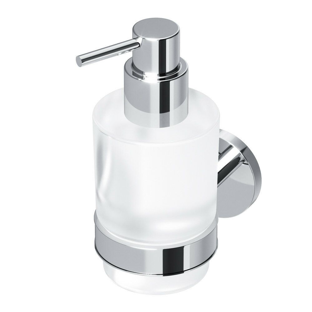 Стеклянный диспенсер для жидкого мыла с настенным держателем AM.PM X-Joy A85A36900