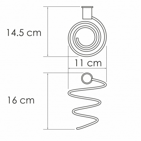 NEW K-1080NICKEL Держатель фена - фото 2