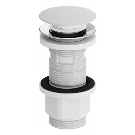 210600200 Option, универсальный донный клапан, белый глянцевый