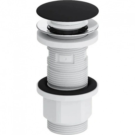 Универсальный донный клапан Option 210600300 чёрный