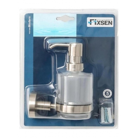 Дозатор жидкого мыла FIXSEN Modern (FX-51512) - фото 2