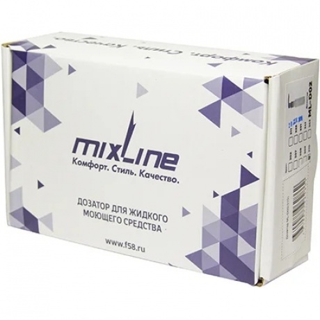 Дозатор для жидкого моющего средства MIXLINE белый (541460) - фото 4