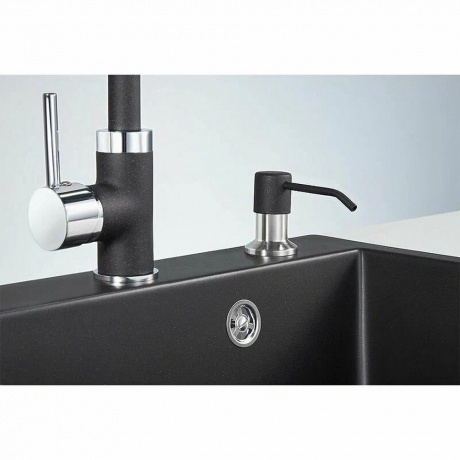 Дозатор для кухонной мойки GRANULA (1403, НЕРЖ) - фото 7