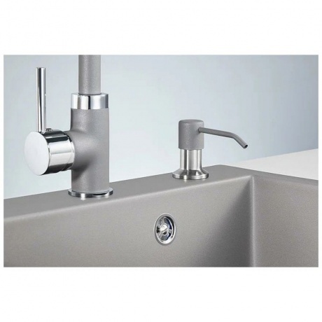 Дозатор для кухонной мойки GRANULA (1403, НЕРЖ) - фото 8