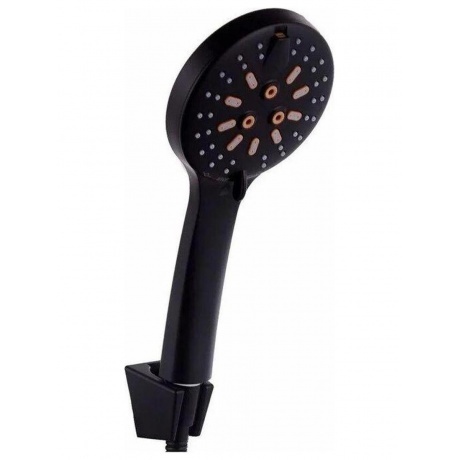 Комплект FASHUN лейка , шланг, держатель черный (A015-7)