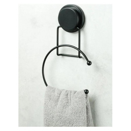 Полотенцедержатель Fixsen кольцо MAGIC BLACK (FX-45011) - фото 3