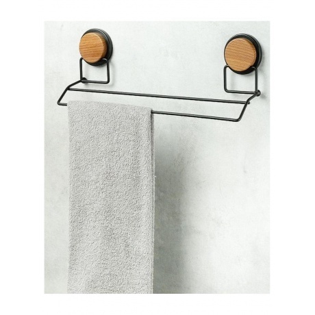 Полотенцедержатель Fixsen трубчатый 2-ой MAGIC WOOD (FX-46002) - фото 2