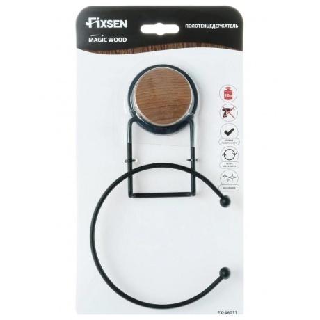Полотенцедержатель Fixsen кольцо MAGIC WOOD (FX-46011) - фото 4