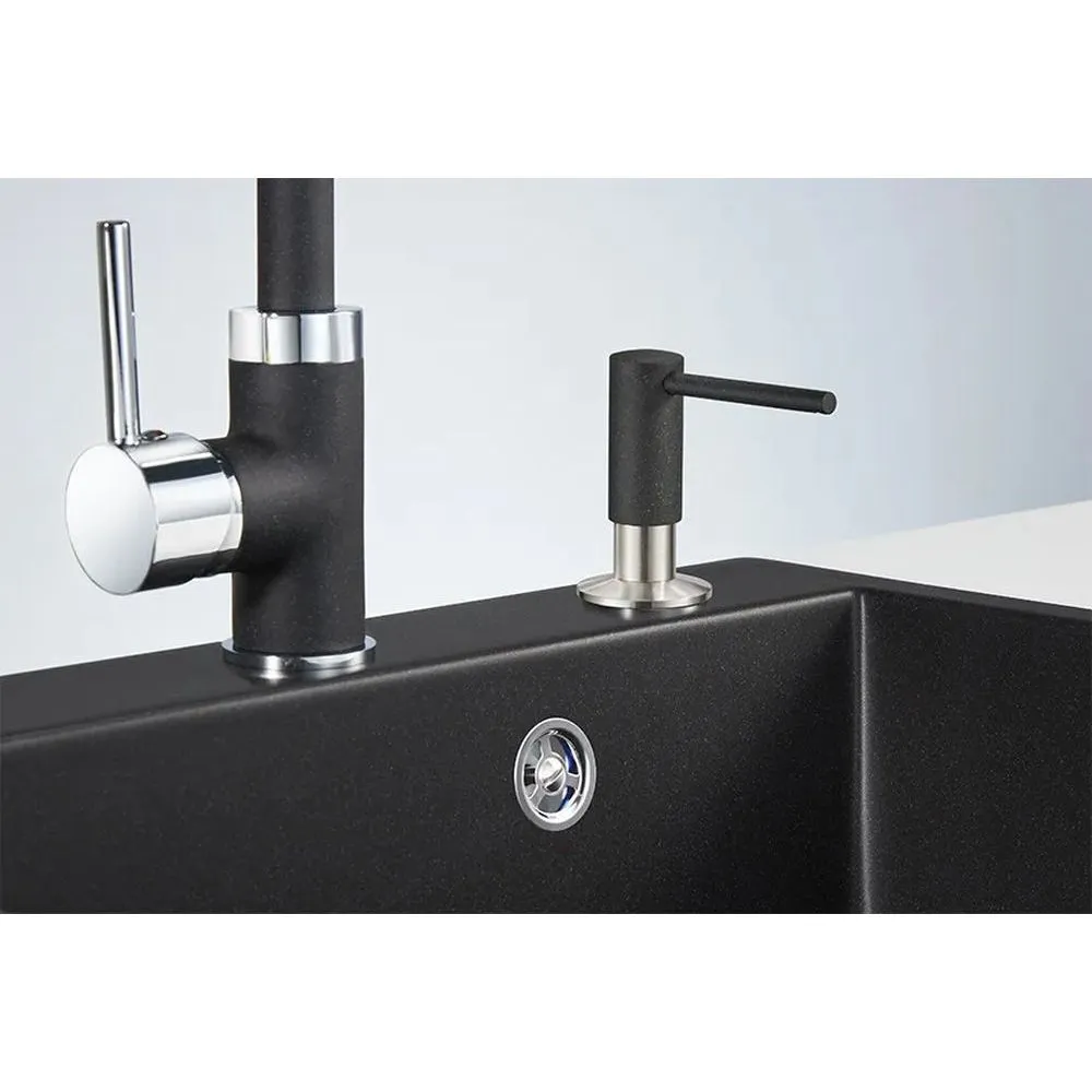 Дозатор для кухонной мойки GRANULA (018 D, ЧЁРНЫЙ) - фото 2