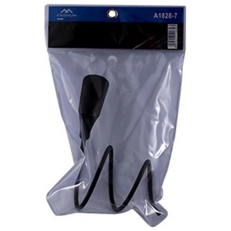 Держатель для фена FASHUN настенный чёрный (A1828-7) - фото 3