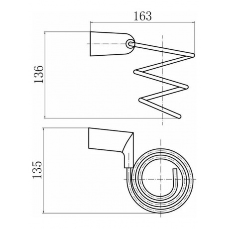 Держатель для фена FASHUN настенный бронза (A1828-21) - фото 2