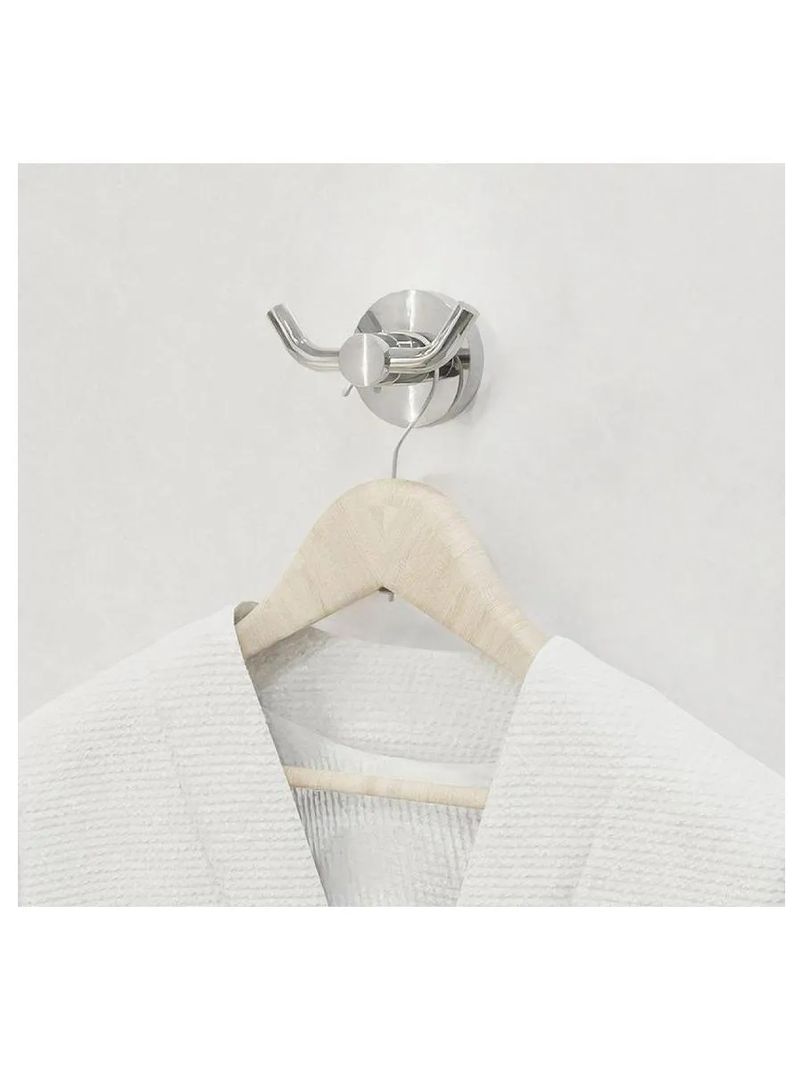 Крючок двойной хром Fixsen Comfort Chrome (FX-85005A) - фото 3