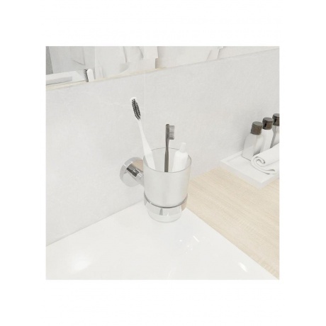 Подстаканник одинарный хром Fixsen Comfort Chrome (FX-85006) - фото 3