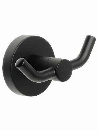 Крючок двойной черный Fixsen Comfort  Black (FX-86005A)