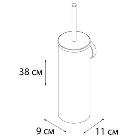 Ерш настенный золото-сатин, Fixsen Hotel, (FX-31013G) - фото 2