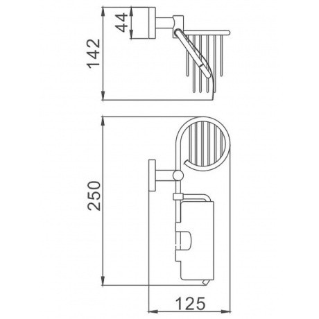 Держатель для туалетной бумаги Haiba хром (HB8603-1) - фото 2