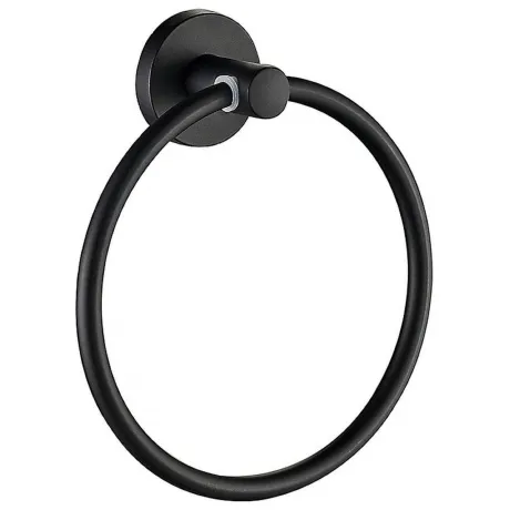 Полотенцедержатель Haiba черный (HB8704)