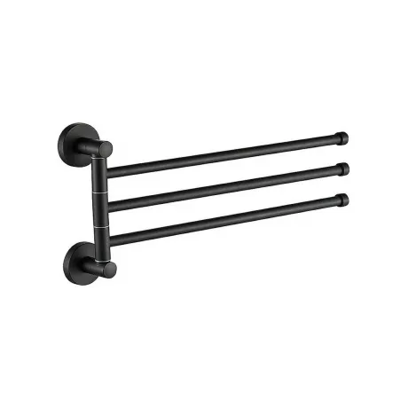 Полотенцедержатель Haiba черный (HB8713)