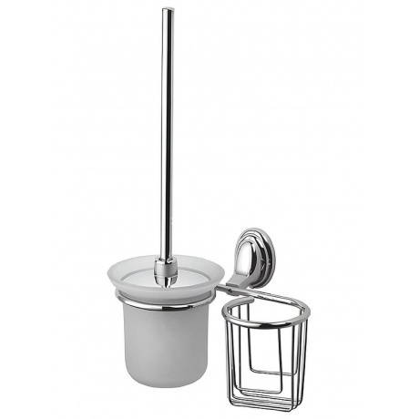 Ершик с держателем освежителя Haiba хром (HB1510-1) - фото 1