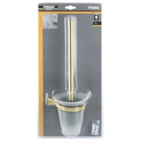 Ерш FIXSEN для туалета TREND GOLD (FX-99013) - фото 3