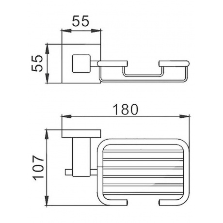 Мыльница Haiba (HB8902-1) - фото 2