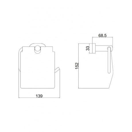 Держатель для туалетной бумаги BELZ (B90003) - фото 2
