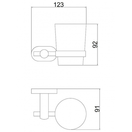 Держатель стакана BELZ (B90006) - фото 2