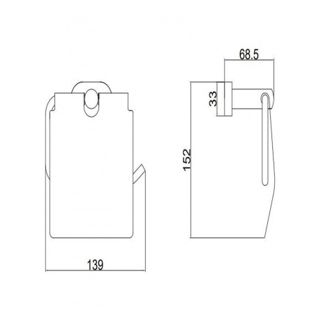 Держатель для туалетной бумаги BELZ (B90103) - фото 2