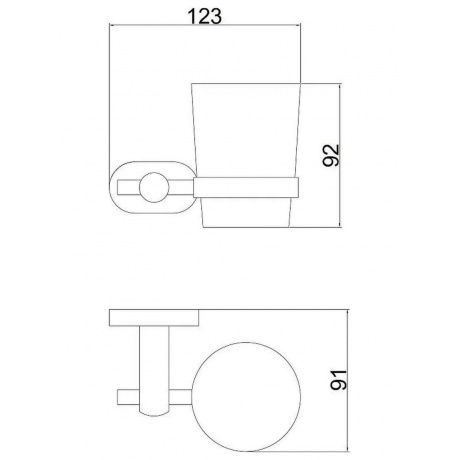 Держатель стакана BELZ (B90106) - фото 2