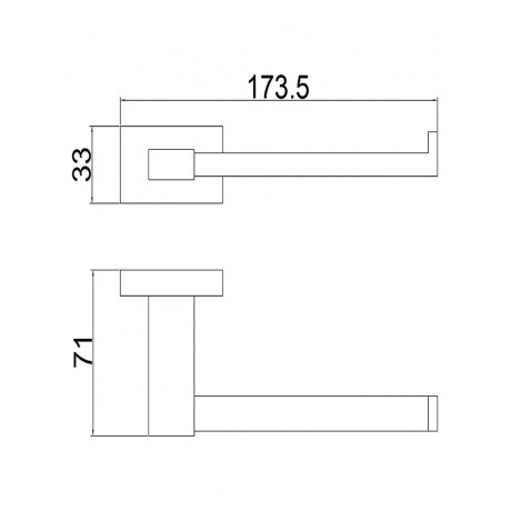 Держатель для туалетной бумаги BELZ (B90303-2) - фото 2