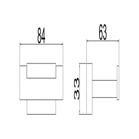 Крючок двойной BELZ (B90305-2) - фото 2