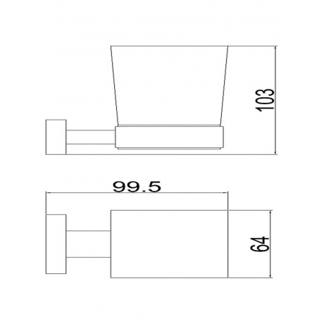 Держатель стакана BELZ (B90306) - фото 2