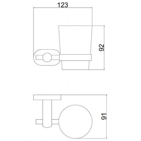 Держатель стакана BELZ (B90506) - фото 2