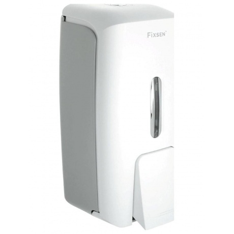 

Дозатор для ж/м настенный 825мл Fixsen HOTEL пластик белый (FX-31012J)