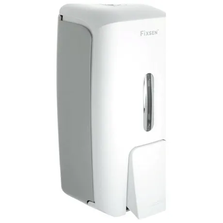 Дозатор для ж/м настенный 825мл Fixsen HOTEL пластик белый (FX-3...
