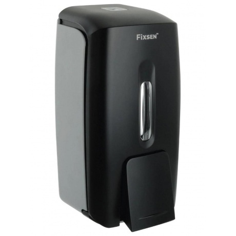 

Дозатор для ж/м настенный 825мл Fixsen HOTEL пластик черный (FX-31012K)
