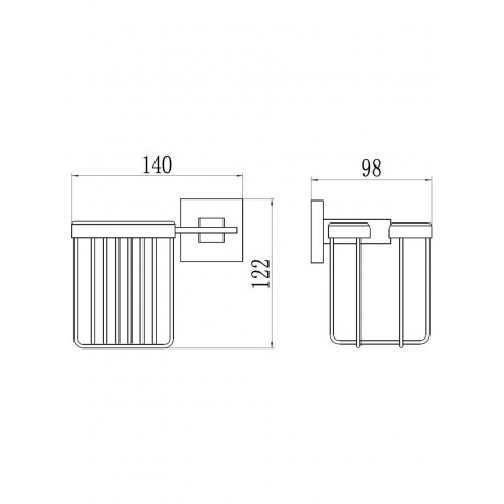 Держатель для освежителя воздуха Savol S-06533A - фото 2