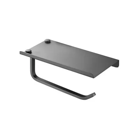 Держатель для туалетной бумаги HAIBA оружейная сталь (HB330-3)