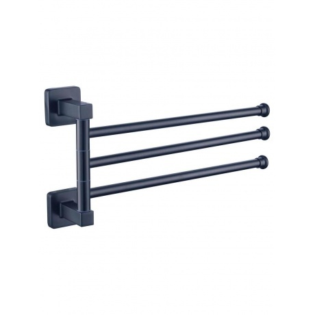 Держатель для полотенец 3-х реечный поворотный FASHUN графит (A2...