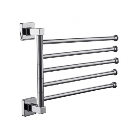 Держатель для полотенец 5-и реечный поворотный FASHUN хром (A261...