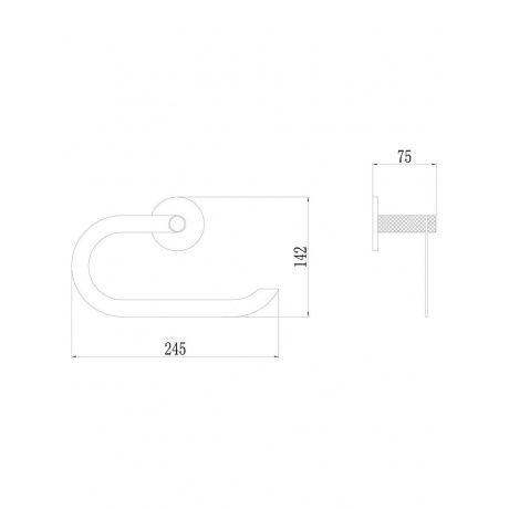Держатель для полотенец кольцевой Savol (S-002163Q) - фото 2