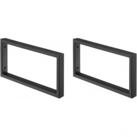 Кронштейн VIANT П-образный черный, комплект 2 шт. (VKRCH4523-P)