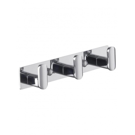 Модуль с 3-я крючками для ванной комнаты FASHUN хром (A2615-3)