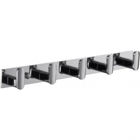 Модуль с 5-ю крючками для ванной комнаты FASHUN хром (A2615-5)