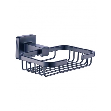 Мыльница решётчатая FASHUN графит (A2602-1-17)