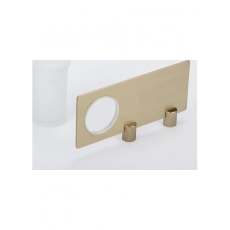 Стакан стеклянный с настенным держателем Savol (S-002158C) - фото 4